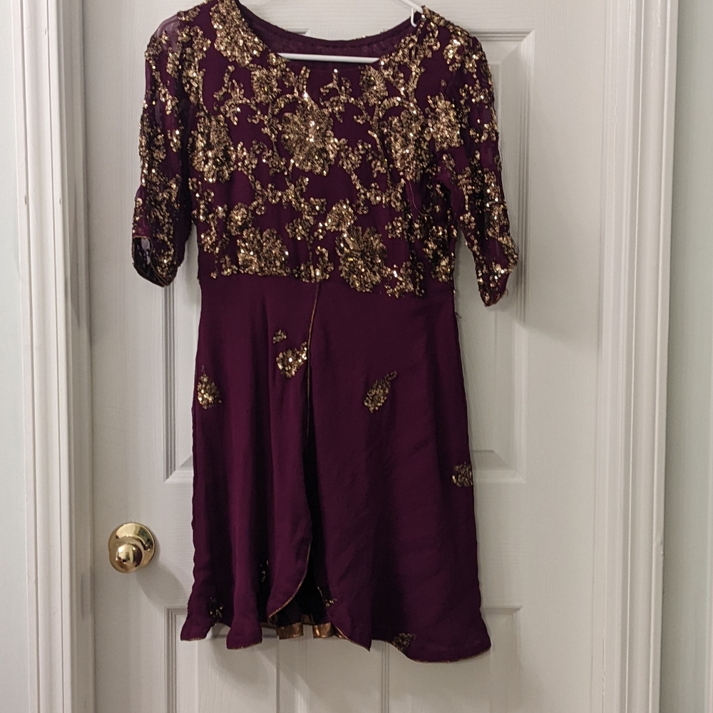 Pakistani Indian Peplum Formal